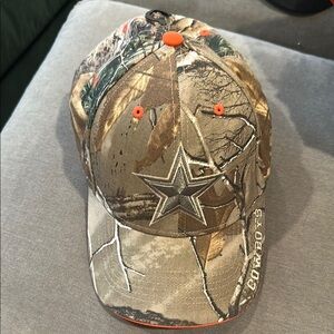 Camo Cowboys baseball cap